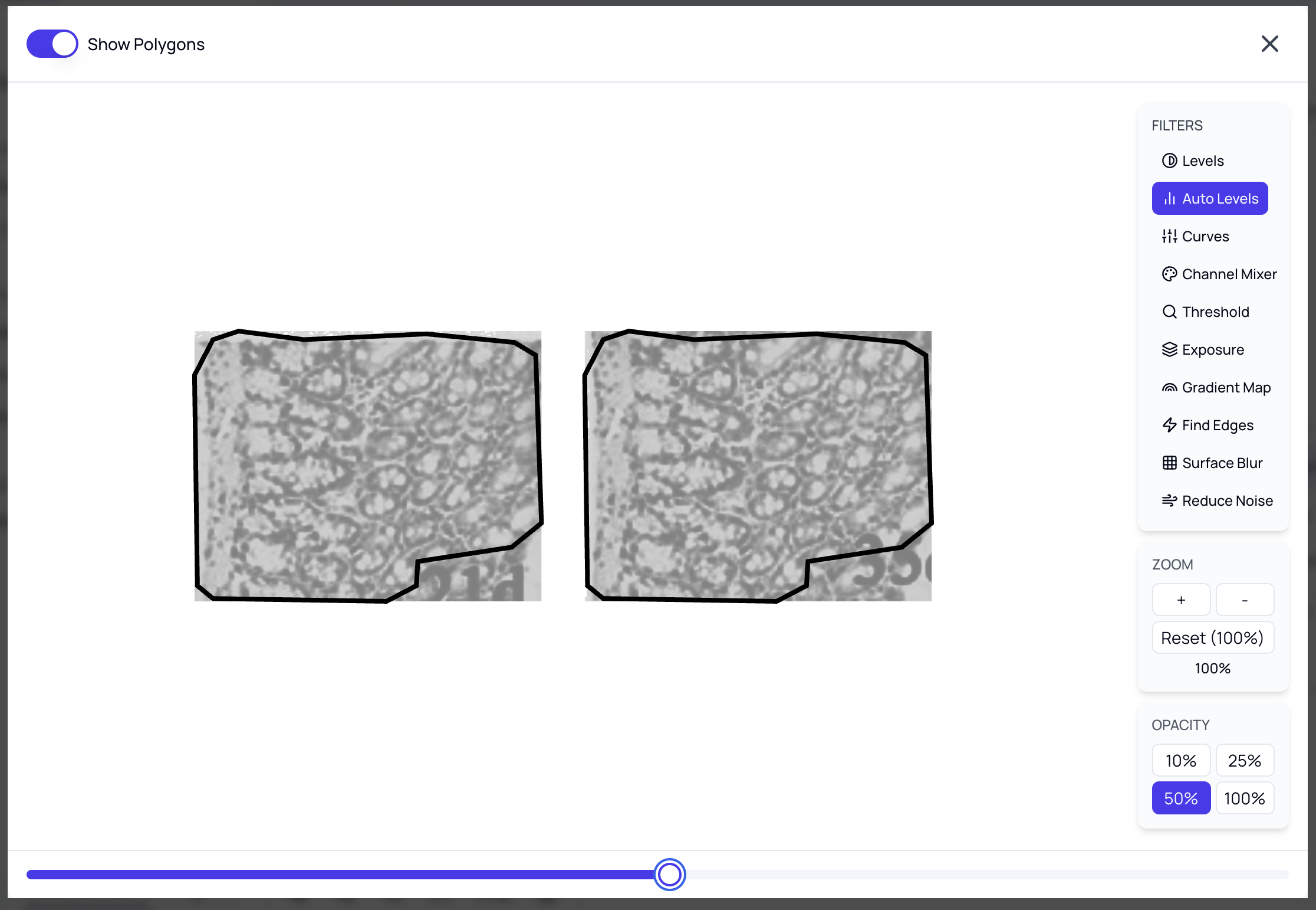 Detailed Comparison with Filters