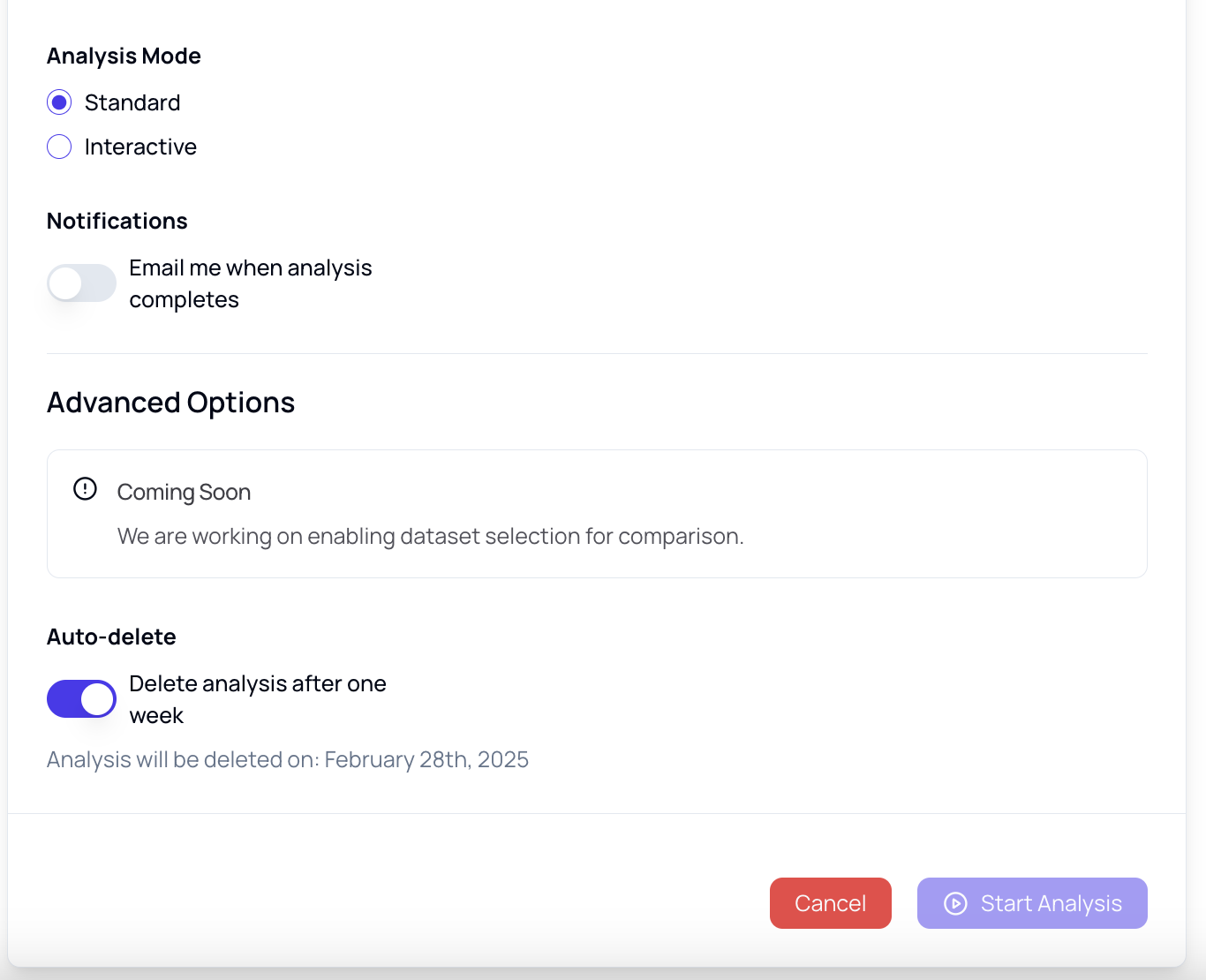 Auto-deletion Security